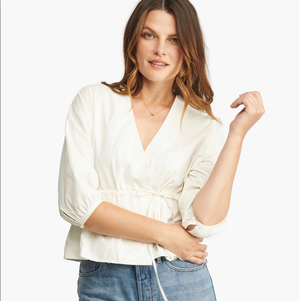Able June Wrap Top - 100% Cotton